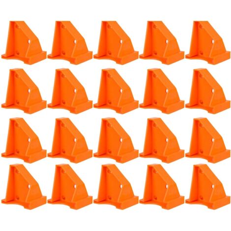 Lntyq Laminatboden-Abstandshalter, Laminatboden-Installationsset, Bodeninstallationswerkzeug, Bodenabstandshalter, 20 Stück Bodenabstandshalter, Bodeninstallationsset, Kit
