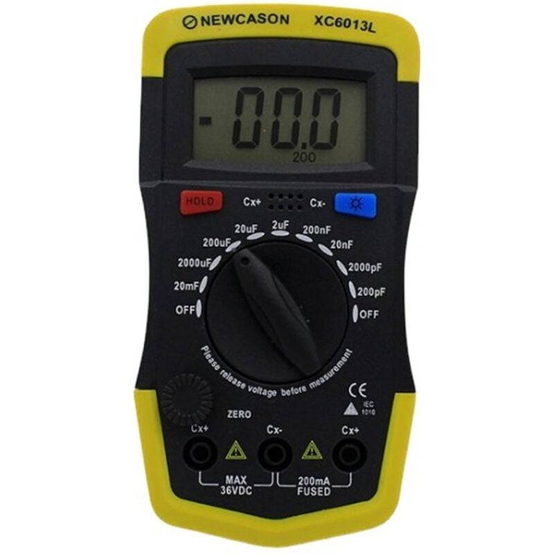 Image of Lntyq - lcd Numérique Capacimètre Condensateur Testeur mf uf Gauge Circuit