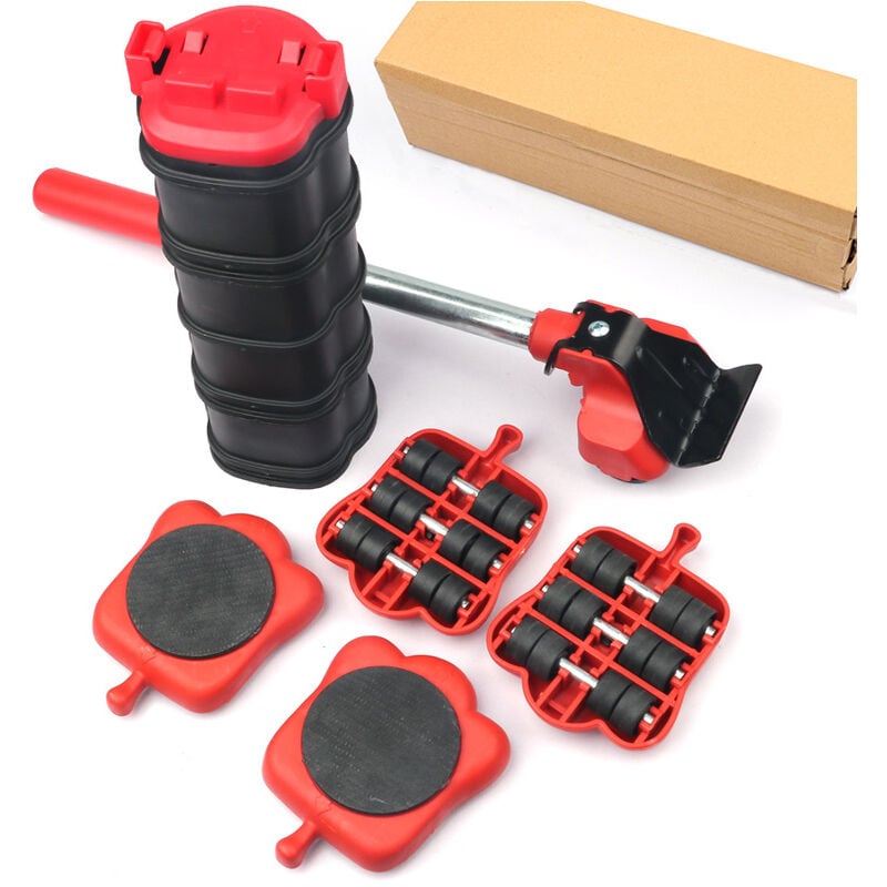 Lntyq - Le Lève et Glisseurs Meubles Innovants pour Meubles Lourds, avec Contrôle de la Hauteur, Permettent de Déplacer Facilement Les Objets Lourds