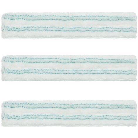 Lntyq Leifheit Housse de rechange lave-vitres 3-en-1, housse de lave-vitres en microfibres micro duo, éponge de nettoyage extrêmement absorbante et puissante, chiffon pour vitres et cadres de fenêtres