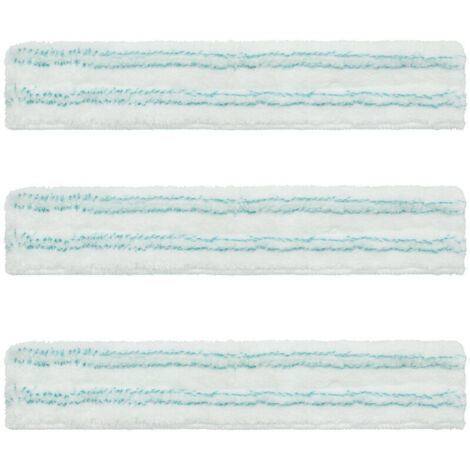 Lntyq Leifheit Housse de rechange lave-vitres 3-en-1, housse de lave-vitres en microfibres micro duo, éponge de nettoyage extrêmement absorbante et puissante, chiffon pour vitres et cadres de fenêtres