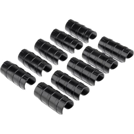 Lntyq Lot de 10 clips de serre 32 mm, colliers de serrage pour fixer les couvertures aux serres de jardin, films, plantes