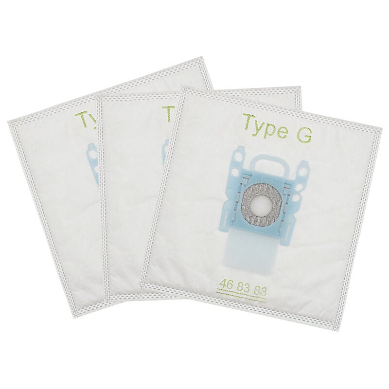 Lntyq - lot de 10 Filtre à manches pour sacs à poussière pour Bosch Type G/MegaFilt Super Tex BBZ41FG 468383,VBBS600V00, VS04/06/07 426966