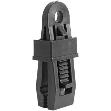 Lntyq Lot de 12 Clips de Fixation Robustes pour Auvent - Forte Prise en Main pour Tente d'Extérieur, Bâche, Pare-Soleil de Voiture, Couverture de Piscine