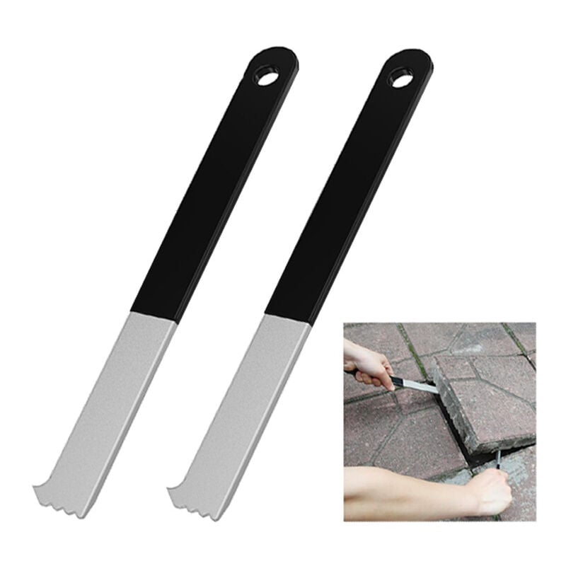 Lntyq - Lot de 2 extracteurs de pavés pour pavés - Outil de levage pour jardin, pelouse, cour - Remplacement de pavés et terrasse