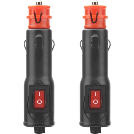 Interrupteur Bouton-poussoir Verrouillage 12V/24V - Métal étanche IP65 - Pour Bateau, Voiture, Camping-car