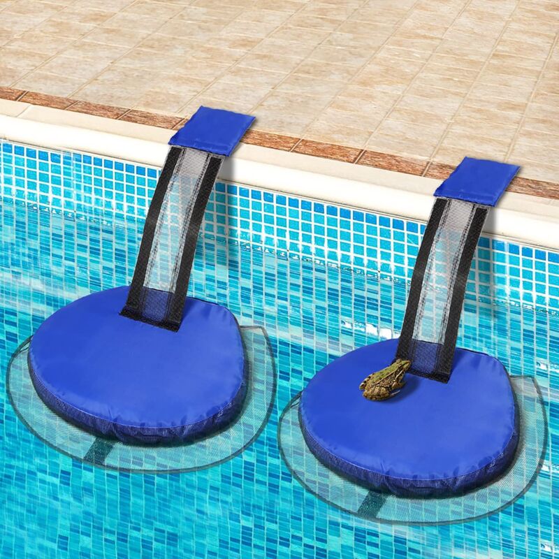 Lntyq - Lot de 2 rampes de sauvetage d'animaux pour piscine, rampes flottantes pour sauvetage de piscine, accessoires de piscine
