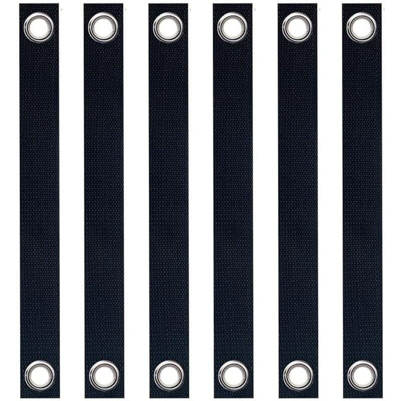 Image of Lntyq - Lot de 6 sangles pour arbre avec œillets pour tuteur de 39,9 cm