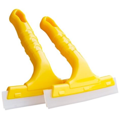 Lntyq Lot von 2 Dusch-Raclettes - Dusch-Raclette - Dusch-Raclette für Glas- und Wandtüren