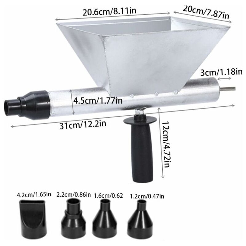 Machine De Coulis De Ciment, Taille Grande Pulvérisateur De Mortier, Pistolet à Calfeutrage En Ciment, Pompe à Mortier Pour Mortier De Ciment, Pour