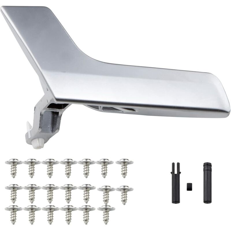 Lntyq Manija interior de puerta para Mercedes W204 X204 Clase C 2047201171, mate, kit de manija interior izquierda 2047201763 2047202763