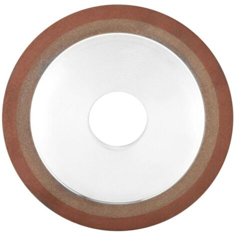 Lntyq Meule Diamantée en Résine 125mm OD, 32mm ID, Meule Diamant d'Affûtage de Meule Abrasive, pour Meulage, Polissage de Acier Dur, Pierre