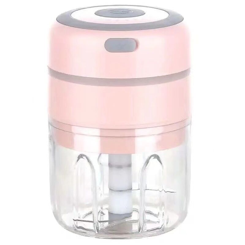 Lntyq - Mini électrique Hachoir à Oignons, Multi Mixeur Electrique de Cuisine Hachoir, usb Rechargeable pour Légumes Fruits Viande (Rose),8.58.513cm