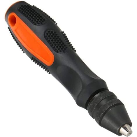 Lntyq Mini Perceuse à Main pour Bijoux - 0.5-8mm, Mandrin Sans Clé, Vise de Précision - Outil de Modélisme