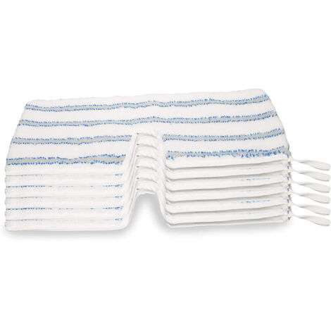 Lntyq Mop-Reinigungspad, Mikrofaser, doppelseitiges Scrub-Design, Ersatz für O-Cedar Vileda ProMist Max Spray Mop (6 Stück)