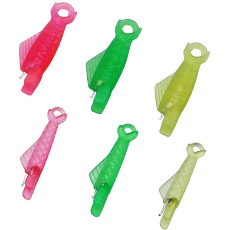 Lntyq Nadeleinfädler, 30 Stück Nähmaschinen-Nadeleinfädler, Kunststoff-Nadeleinfädler zum Nähen, DIY-Nadeleinfädler aus Kunststoff, 10 Gelb, 10 Grün, 10 Rosa