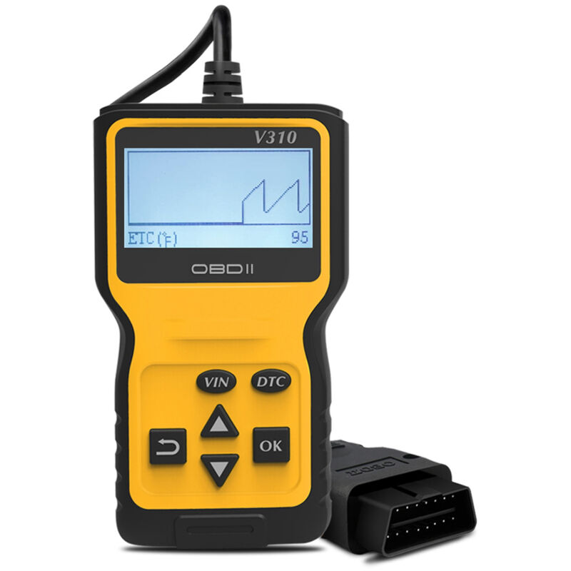 Lntyq - OBD2 Scanner Universel Lecteur de Code d'erreur de Moteur, Outil de Diagnostic Can pour Tous Les protocoles obd ii Voitures Depuis