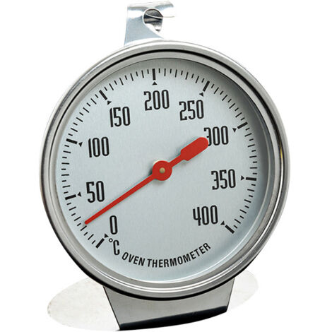Lntyq Ofenthermometer, Backofenthermometer, Innenthermometer, digitales Thermometer, zum Kochen, Grillen und Backen (0  400 °C)