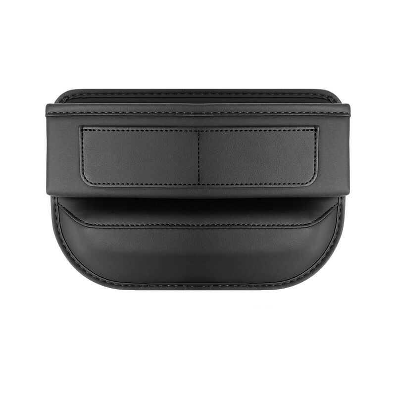 Lntyq - Organisateur de siège de voiture, boîte de rangement pour siège de voiture, multifonction, en cuir synthétique, pour téléphone portable,