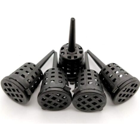 Lntyq Paniers à engrais pour bonsaï avec couvercle, 5 paniers en plastique pour engrais de fleurs, boîte à engrais portable pour plantes en pot, orchidées et bonsaï