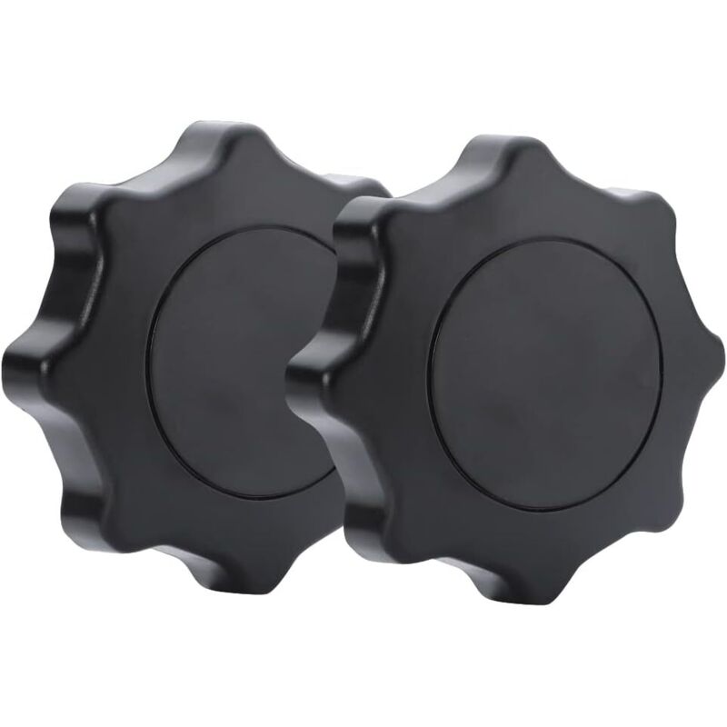 Lntyq Perilla de ajuste giratoria para asiento delantero de coche 1J088167F 18D881671 para VW Polo Golf Jetta MK4 Passat Beetle