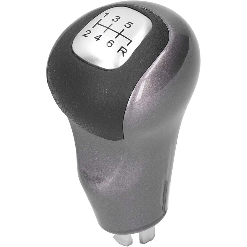 Lntyq Perilla de cambio de 6 velocidades para Honda Civic DX EX LX 2006-2011 (A (plateada))