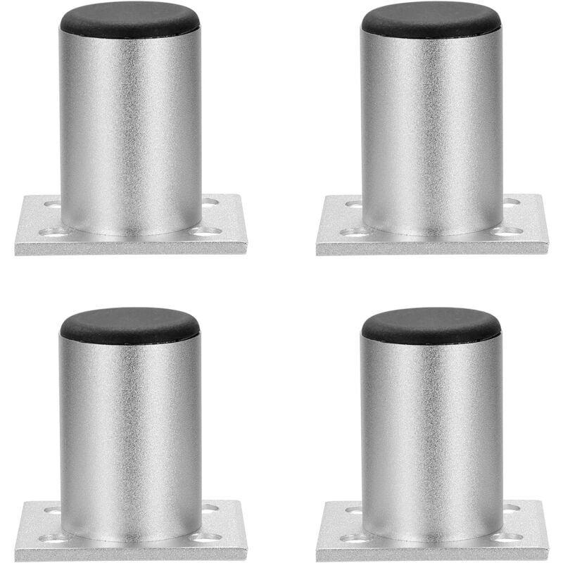 Lntyq - Pied de Meuble Reglable Pieds D'armoire Alliage d'aluminium pour Canapé éTagèRes Charge 1 pièce jusqu'à 50 kg 100mm 4 Pièces