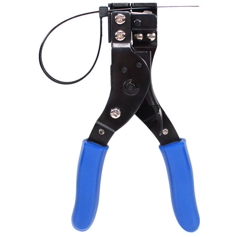 Lntyq Pince pour serre-câbles, outil de fil de fixation pratique en acier à haute teneur en carbone ergonomique à haute efficacité pour l'extérieur