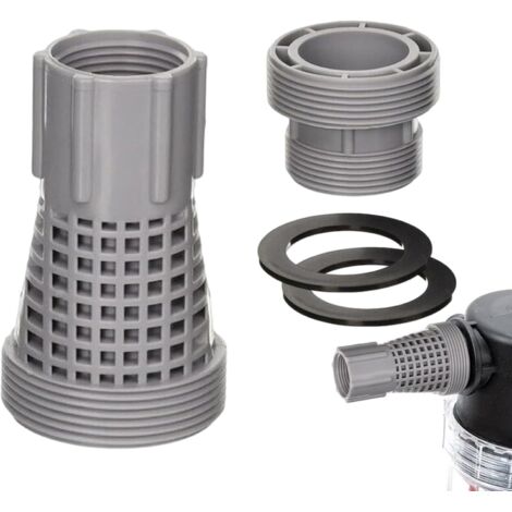 Lntyq Poolschlauchadapter Poolschlauchadapter mit Dichtungen Spa-Filterpumpen, Salzwassersystem, Pool-Ersatzteile