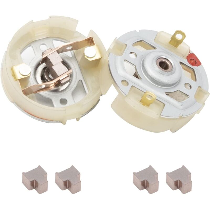 Lntyq Portaescobillas de carbón para motor RS550 y escobillas de carbón compatibles con BOSCH MAKITA HITACHI METABO