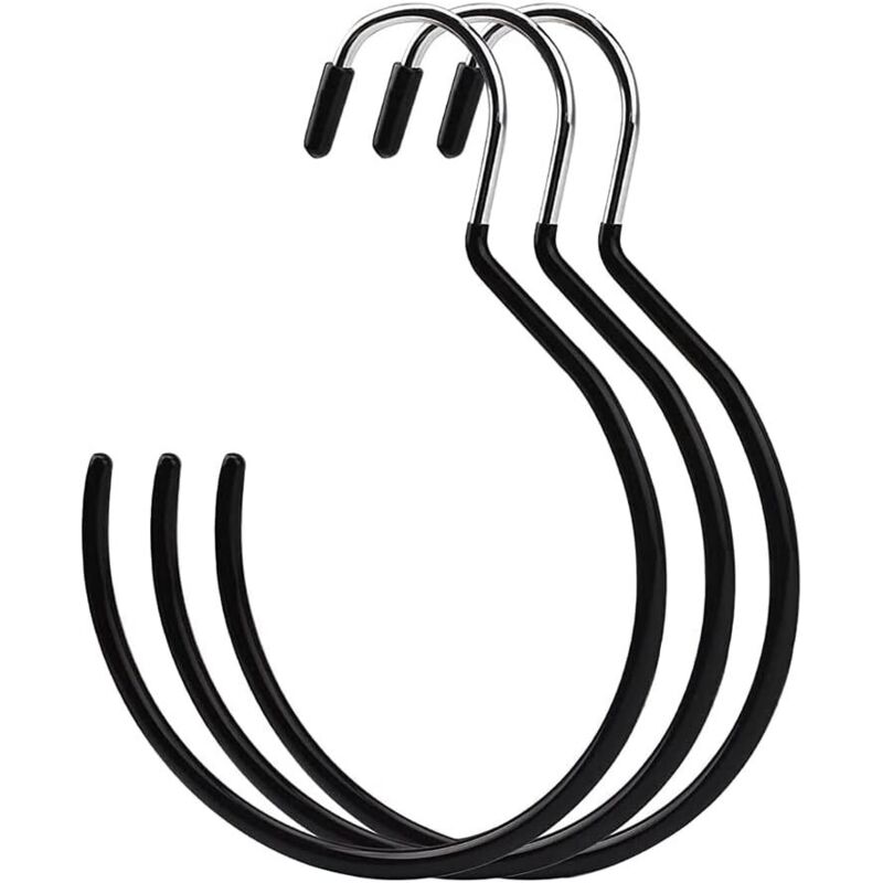 Porte Écharpe, Porte Foulard, Cintre D'Écharpe, Porte Cravate, Support Écharpe, Porte Ceintures, Support Organisateur de Placard Multifonction pour