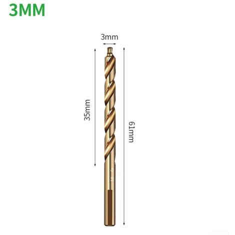 Lntyq Präzisionsbohrungen, stabiles Material, 313 mm Lochschneider für Edelstahl (3 mm)