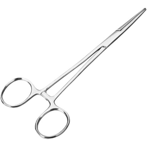 Lntyq Professionelle Hundehaarschneidemaschine – Gebogene Hämostasezange – 20 cm