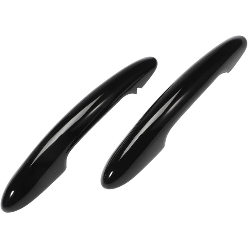 Lntyq - Protecteur de Poignée de Porte Extérieure Noir pour Mini Cooper F56 F57 poignées de porte de voiture Coque protectrice sans trou gauche et