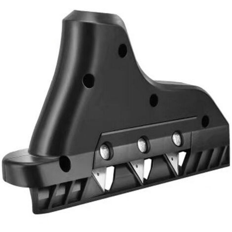 Lntyq Rabot d'Angle Triple Rabot Plaquiste à Chanfreiner 3 Lames Trapèzes,23612.5cm