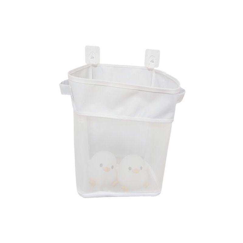 Lntyq - Rangement pour jouets de baignoire, filet de jouets de bain, rangement pour jouets de bain, organiseur de lit de bébé, étagère de baignoire,