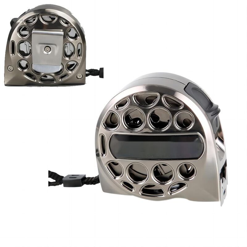 Lntyq - Règle métrique rétractable anti-corrosion en acier inoxydable, ruban à mesurer en acier inoxydable étanche, Ruban à mesurer creux en métal,