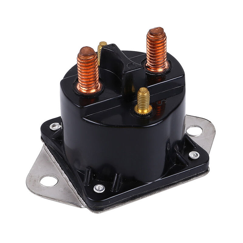 Lntyq - Remplacement du relais de solénode de commande de treuil 4 bornes 72631 12 V,Remplacement de Rel de Solénoïde de Commande