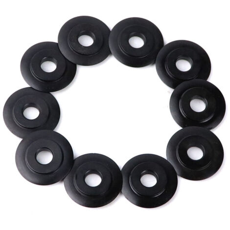 Lntyq Rohrschneider-Radklinge, 10 Stück Ersatzradklinge für Kupferrohrschneider, Rohrschneider-Radklinge aus legiertem Stahl und Messing