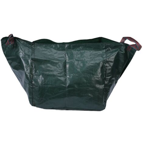 Lntyq Sac à ramasser les feuilles ideal pour l'ordre du jardin – Lösung für den Garten, 50×50×50cm, grün, plastisch