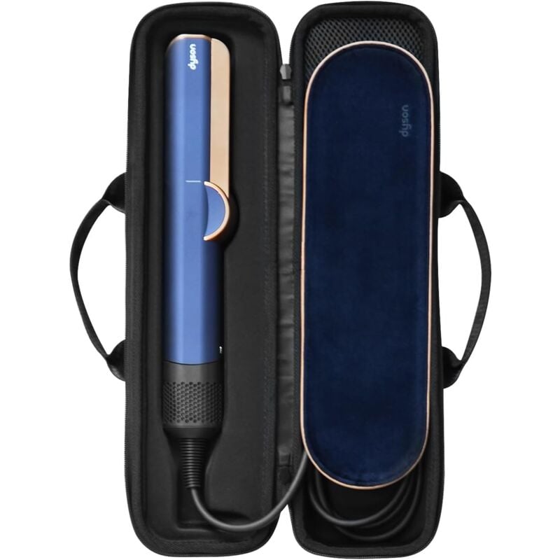 Lntyq - Sac de Transport Compatible avec Le Lisseur Dyson Airstrait, Mise à Niveau de La Capacité Hardshell Eva Sac de Rangement Housse de Voyage