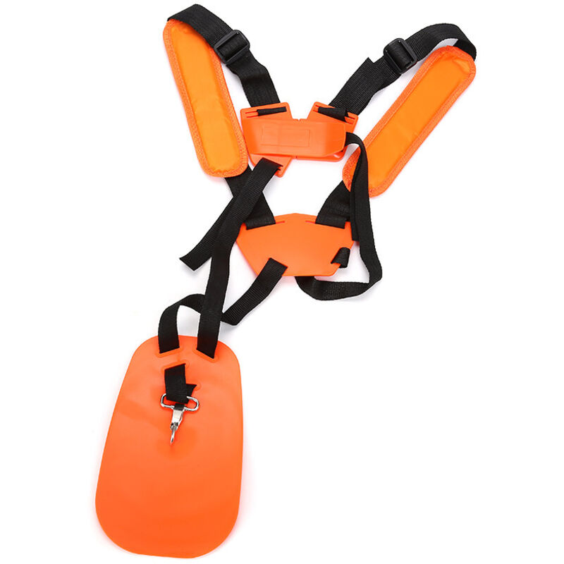 Sangle de harnais réglable pour tondeuse à gazon, ceinture d'épaule pour débroussailleuse, pièces d'aide au jardin, 25 cm - Lntyq