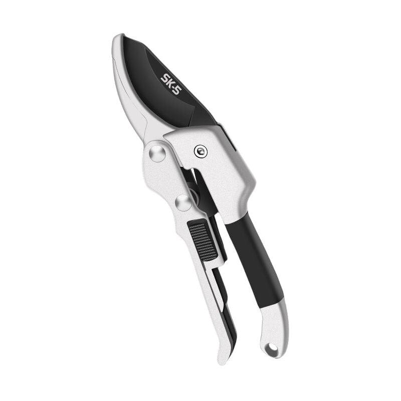 Sécateur à Crémaillère Enclume,Cisaille Haies Jardin Coupe Branches - Lntyq