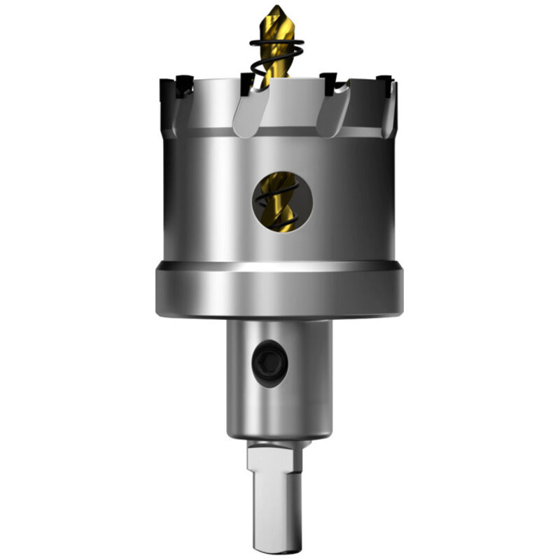 Lntyq Sierra de corona de carburo de tungsteno de alto rendimiento, cortadora de coronas TCT. El acero inoxidable y la rejilla metálica son la opción