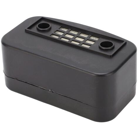 Lntyq Silencieux de Compresseur D'Air de 65 Mm, Compresseur  65 Mm Filtre à Air Simple Silencieux Compresseur Pompe à Essence Plastique Haute efficacité