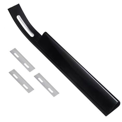 Lntyq Skimesser aus Leder mit 3 abnehmbaren Teilen für handgefertigte Accessoires. Schälmesser aus Leder. Sicherheitsfase aus Leder