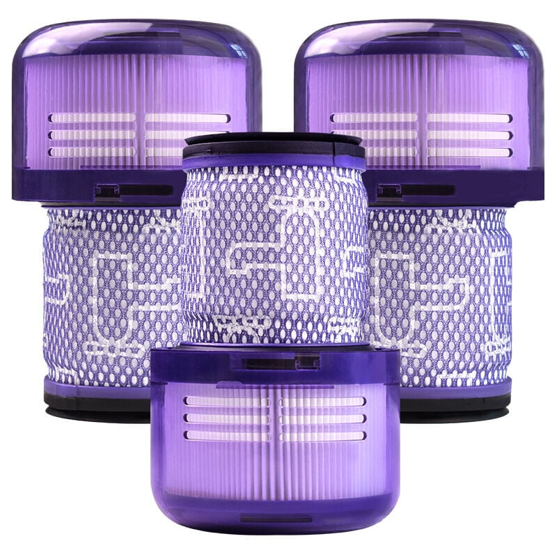 Smyidel Filtre pour Dyson V12, Lot de 2 hepa Filtre de remplacement lavable pour Dyson V12 Detect Slim Absolute Extra Total Clean Motorhead Complete