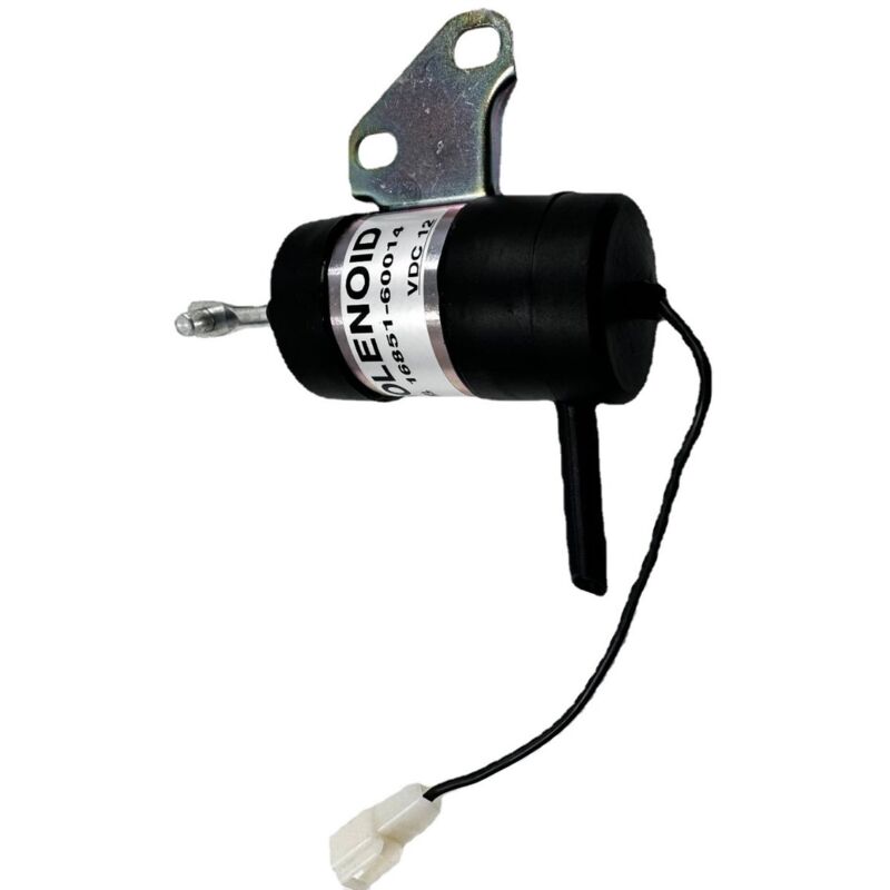 Lntyq - Solénoïde D'arrêt de Carburant 16851-60014 Remplacement du Solénoïde D'arrêt de Carburant pour Kubota BX2230D RTV900R RTV900T B7410D BX1500D