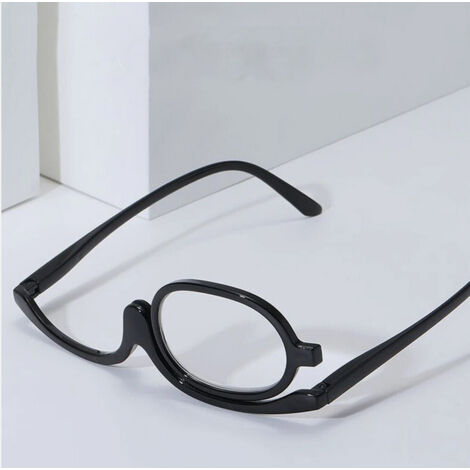 Lntyq Stück faltbare Make-up-Monokelbrille mit drehbarer Linse und Leselupe – unverzichtbares Kosmetik-Werkzeug für Damen