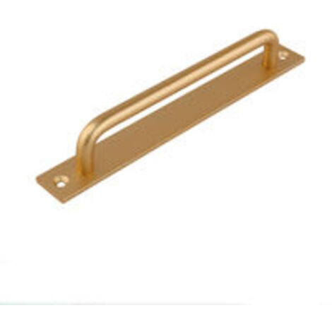 Lntyq Stück/Los Holztürgriff, Schiebetürgriff aus Aluminiumlegierung (Golden, 192 mm)